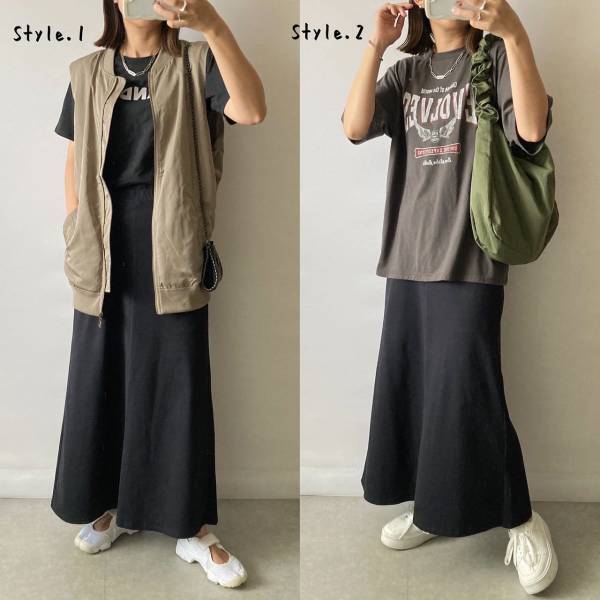 「秋っぽさ満点」で「凄い良かった」！【ユニクロ】秋冬素材の”新作ロングスカート”4選