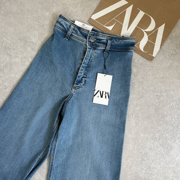 「今年も人気」で「一年中穿ける」！！【ZARA】「低身長でも」穿ける”ワイドデニム”の着回しコーデ