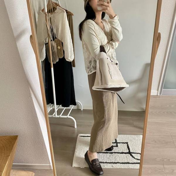 可愛すぎて「心臓鷲掴み」♡♡【しまむら】「開店アタック」した“リバーシブルのボアバッグ”紹介