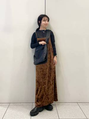 買わない選択肢、ないでしょ♡【ローリーズファーム】一気に秋っぽ♡「新作キャミワンピ」