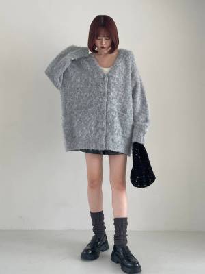 今季試したい！あざと可愛い♡【だぼっとカーデ】を使った「秋モテコーデ」