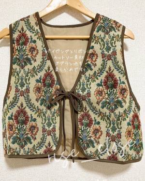 一気に秋っぽ♡【しまむら】シンプルコーデに追加したい！「2WAYベスト」