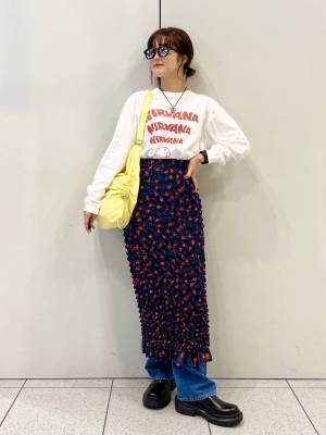 れ、レベル高い！！【ローリーズファーム】オシャレスタッフに学ぶ！「ロゴTコーデ」