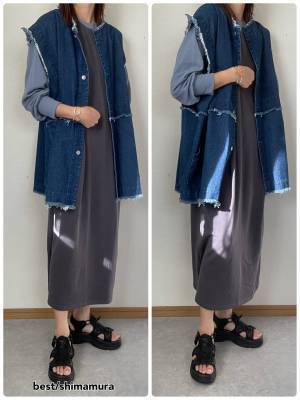 1639円で手に入る旬の一品！【しまむら】の「ラグランワンピ」で作る秋コーデ3選！