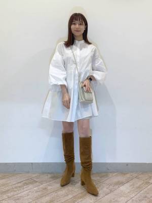 1枚でめっちゃ使えるじゃん！！【ローリーズファーム】ふんわり可愛い♡「チュニックワンピ」