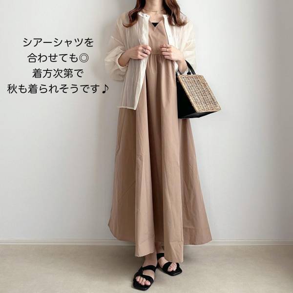 お値段以上に可愛い♡【しまむら】大至急買い足したい！「淡色ワンピ」