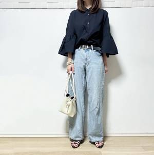 こ、これは想像以上だわ!!【GU】秋のスタメン確定でしょ♡「おしゃれデニム」