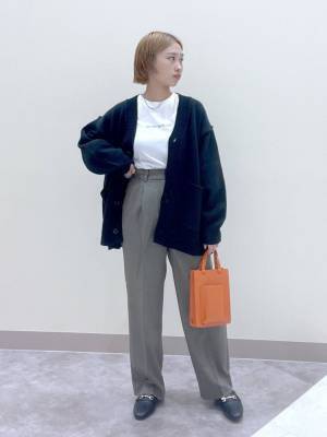 迷わずカゴ入れてOK♡【グローバルワーク】きれいめにもカジュアルにも◎「シンプルバッグ」