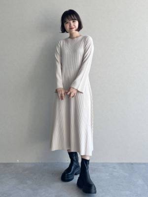 トキメキが止まらない！今季は【ニットワンピ】でオシャレ上品に♡