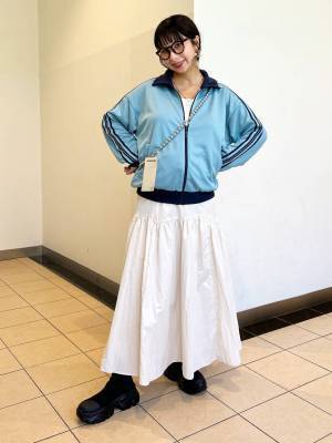 やっぱ『ホワイト』が最強カラー！【JEANASIS】サイズ調整OK◎ 激かわ「白スカート」