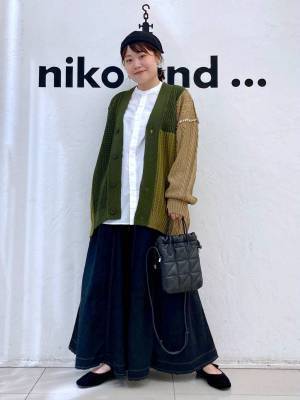 ボリューム感がたまらん♡ 【niko and…】カジュアルだけど女っぽ！ 「デニムスカート」