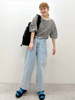 気になる二の腕を可愛くカバー！【niko and …】イロチで揃えたいッ♡「半端袖トップス」