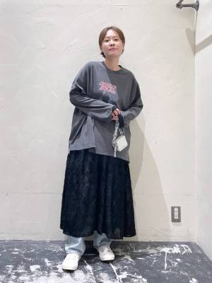 2WAYって最高だわ♡【niko and …】シワになりにくいのも嬉しい♡「フレアスカート」