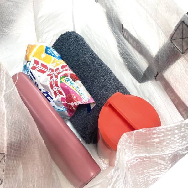 「アウトドアに最適」！「オシャレ」な【セリア】の”クリアレジャーバッグ”が「便利」です♡