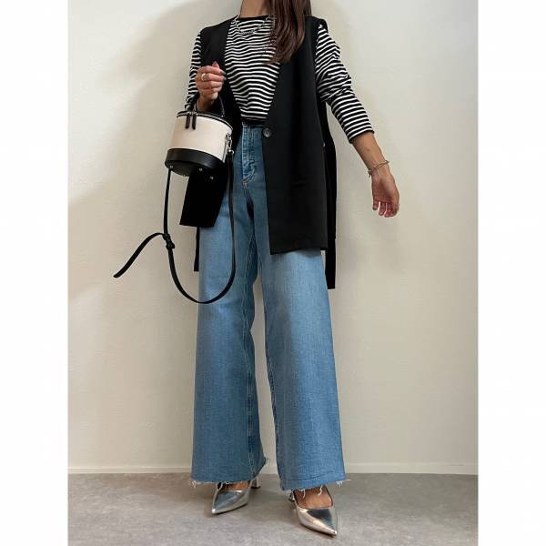 「秋」の定番アイテムは「着心地抜群」！！【ユニクロ】”ボーダーT”は「キレイめ」コーデにも！