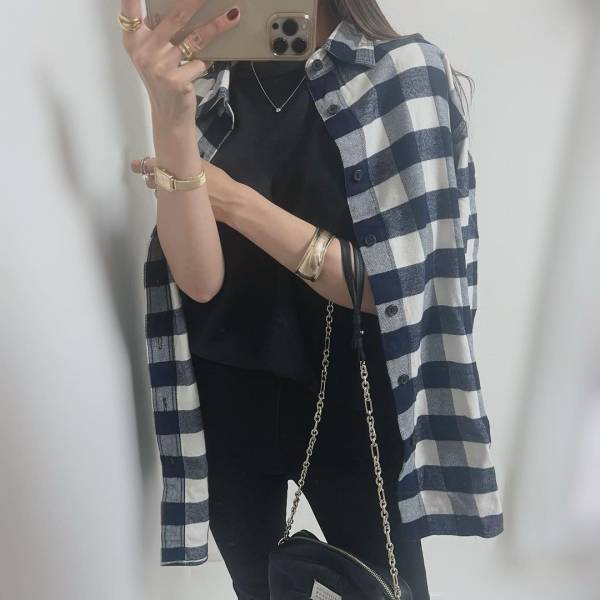 「色も柄も豊富」だからイロチしたくなるっ！！【ユニクロ】”チェックシャツ”を「今年も新調♡」