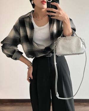 「色も柄も豊富」だからイロチしたくなるっ！！【ユニクロ】”チェックシャツ”を「今年も新調♡」