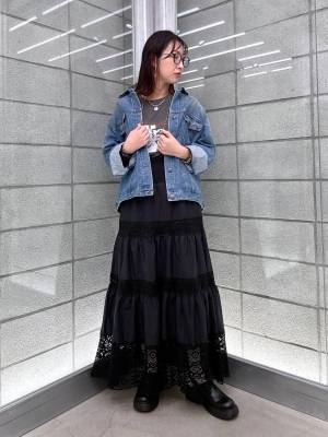 買わない理由、ないかも♡【JEANASIS】彼をドキッとさせちゃう！？「レーススカート」