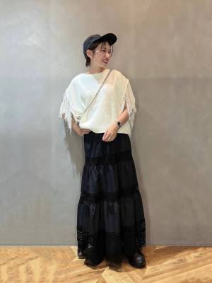 買わない理由、ないかも♡【JEANASIS】彼をドキッとさせちゃう！？「レーススカート」