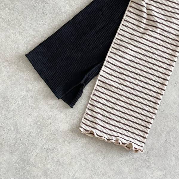 「ボーダー」が新トレンド！【GU】の新作「ソフトリブタートルネックT」で秋コーデをアップデート♪