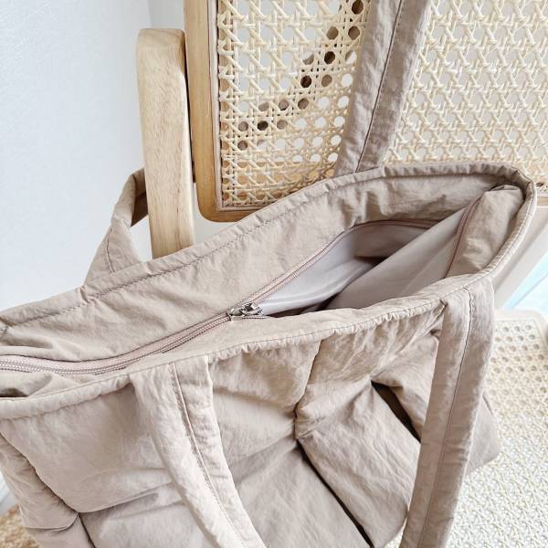 軽くて大容量で超可愛い！【しまむら】の「肩に食い込まない」”キルティングバッグ”が話題！