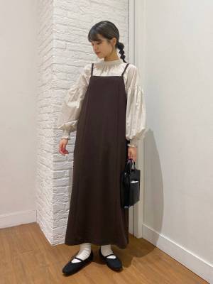 可愛さハンパない♡【グローバルワーク】まだまだ着られる！「キャミワンピ」