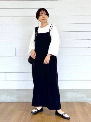 可愛さハンパない♡【グローバルワーク】まだまだ着られる！「キャミワンピ」