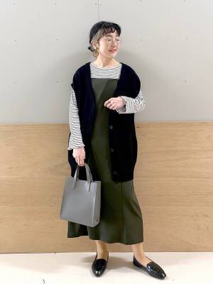 可愛さハンパない♡【グローバルワーク】まだまだ着られる！「キャミワンピ」