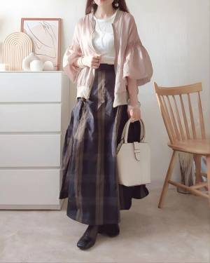 このお値段でいいんですか！？【しまむら】着回し力抜群♡「高見えチェックスカート」