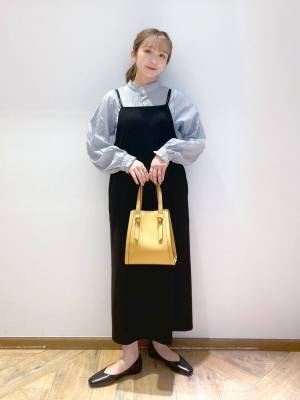 着回し力がすごいッ♡【グローバルワーク】夏→秋の変わり目に大活躍！「キャミワンピ」