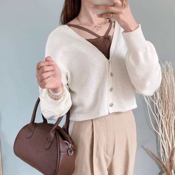 一目惚れしたって♡【しまむら】完売前に欲しい！「バックリボンカーデ」