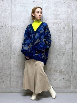 「男女問わず大人気」って！【ローリーズファーム】唯一無二の可愛さ♡「花柄カーデ」