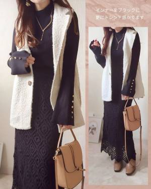 「どタイプ」ってなった♡【しまむら】「一癖ある感じが」可愛すぎる！”秋冬素材ベスト”2選