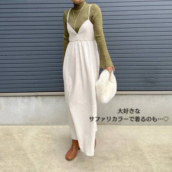 ＜再販＆新色追加＞だって！！【しまむら】ビスチェ風デザインが可愛い♡「大バズりワンピ」