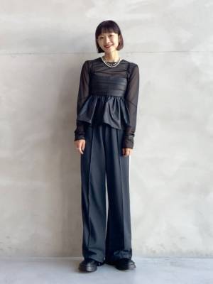 大本命みっけ♡【JEANASIS】360度抜かりなく可愛い♡「映えキャミトップス」