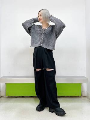 さ、さすが【JEANASIS】だわ♡ 買い足すならコレ！大人かっこいい「ダメージカーデ」