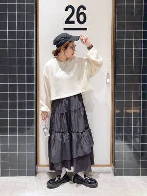 こりゃ一目惚れしちゃう♡【niko and &#8230;】ハリ感生地がお値段以上！「チュールスカート」