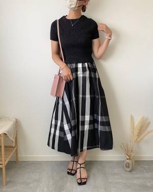 夏→秋に着たい！【GU】見逃せない♡「ラメクロップドセーター」