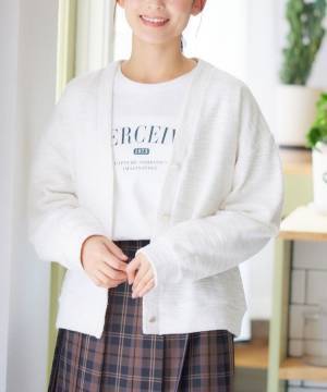 想像以上に可愛い♡ 【ハニーズ】朝晩の寒さ対策にも◎「新作カーデ」