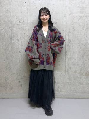 無地じゃ物足りない？→解決！【ローリーズファーム】プラスしたい「柄物アイテム」