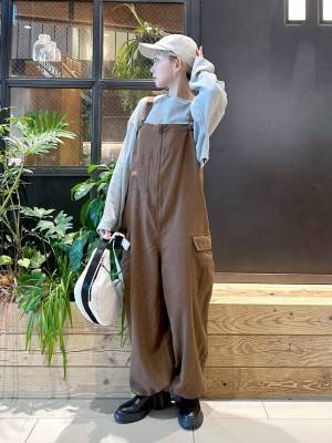 「どこから見ても可愛い」って♡ 【niko and …】 インナー次第で年中OK！「最旬サロペット」