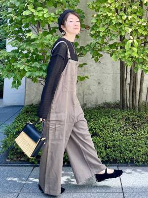 「どこから見ても可愛い」って♡ 【niko and …】 インナー次第で年中OK！「最旬サロペット」