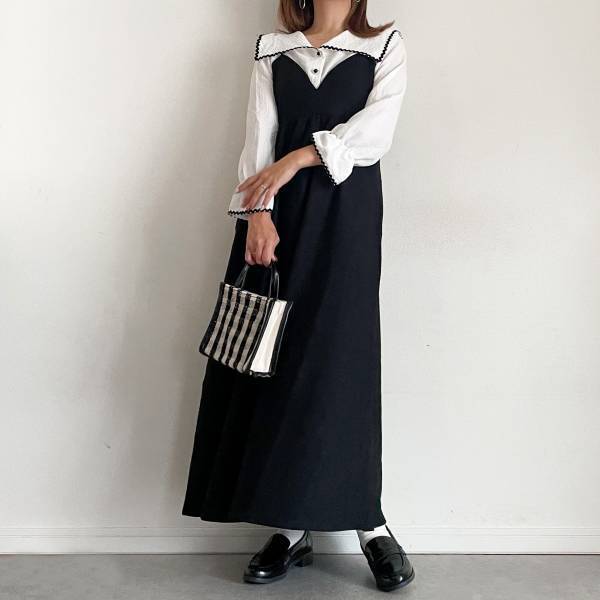 ＜『秋』の大人女子コーデ＞【しまむら】”バズりワンピース”には「可愛いが詰まっている」♡♡