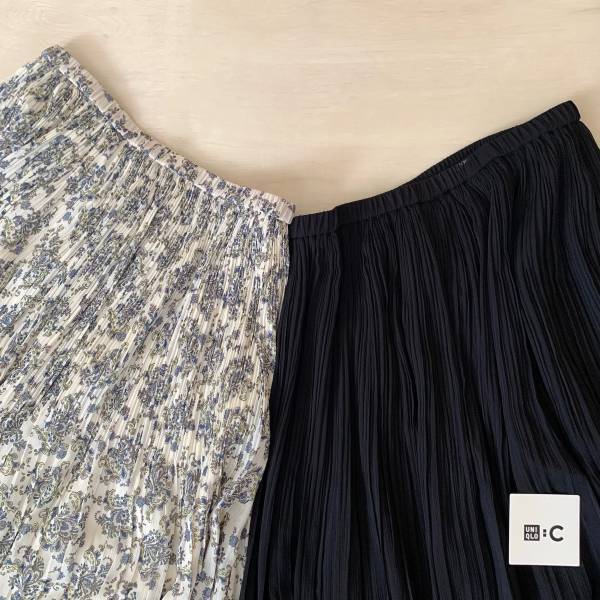 【UNIQLO】エフォートレス＆洗練！人気急上昇中の新作の”シフォンプリーツスカート”が「とにかくかわいい」