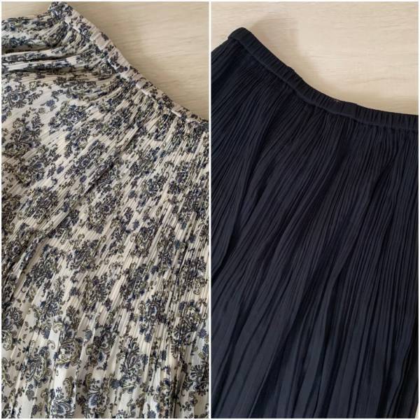 【UNIQLO】エフォートレス＆洗練！人気急上昇中の新作の”シフォンプリーツスカート”が「とにかくかわいい」