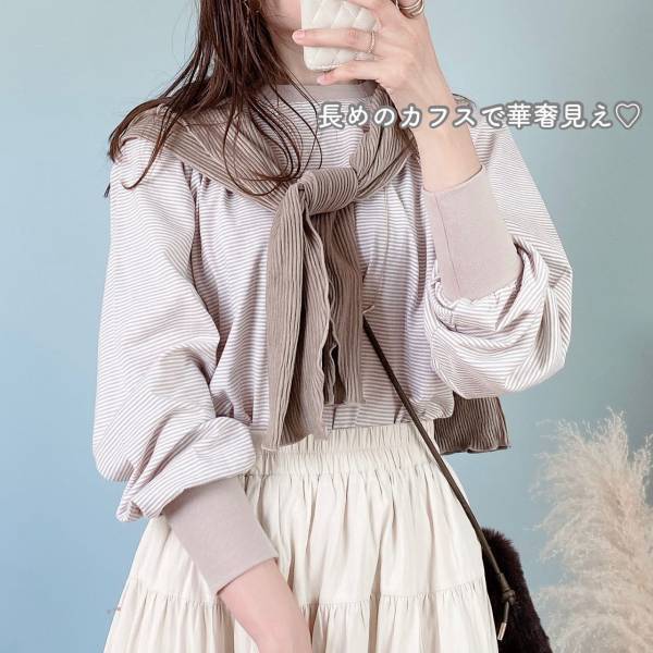 「1089円」は衝撃！毎日着たい可愛さ♡【しまむら】秋の必需品”長袖プルオーバー”をゲットして