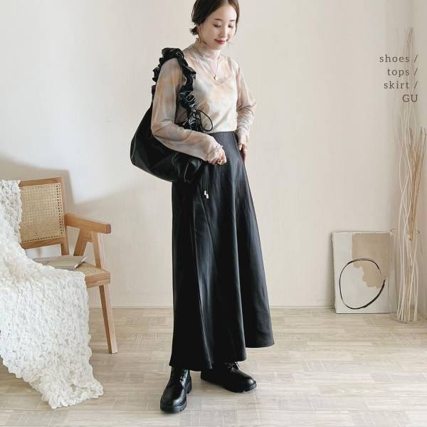 これはバズりそう…！「ソールがとっても軽くて歩きやすい」【GU】”ショートブーツ”2選