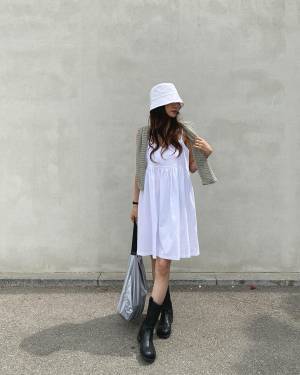 いま注目！韓国っぽさが可愛い♡【最旬ミニワンピ】