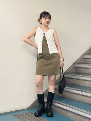 いま注目！韓国っぽさが可愛い♡【最旬ミニワンピ】