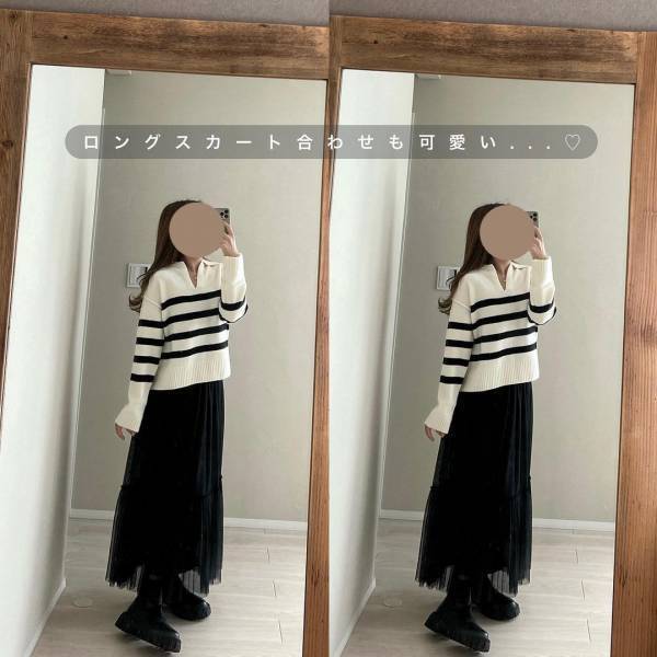 「たくさん着たい」♡【GU】の「めちゃめちゃどタイプ」な”セーター”が「めっちゃ」よいっ！